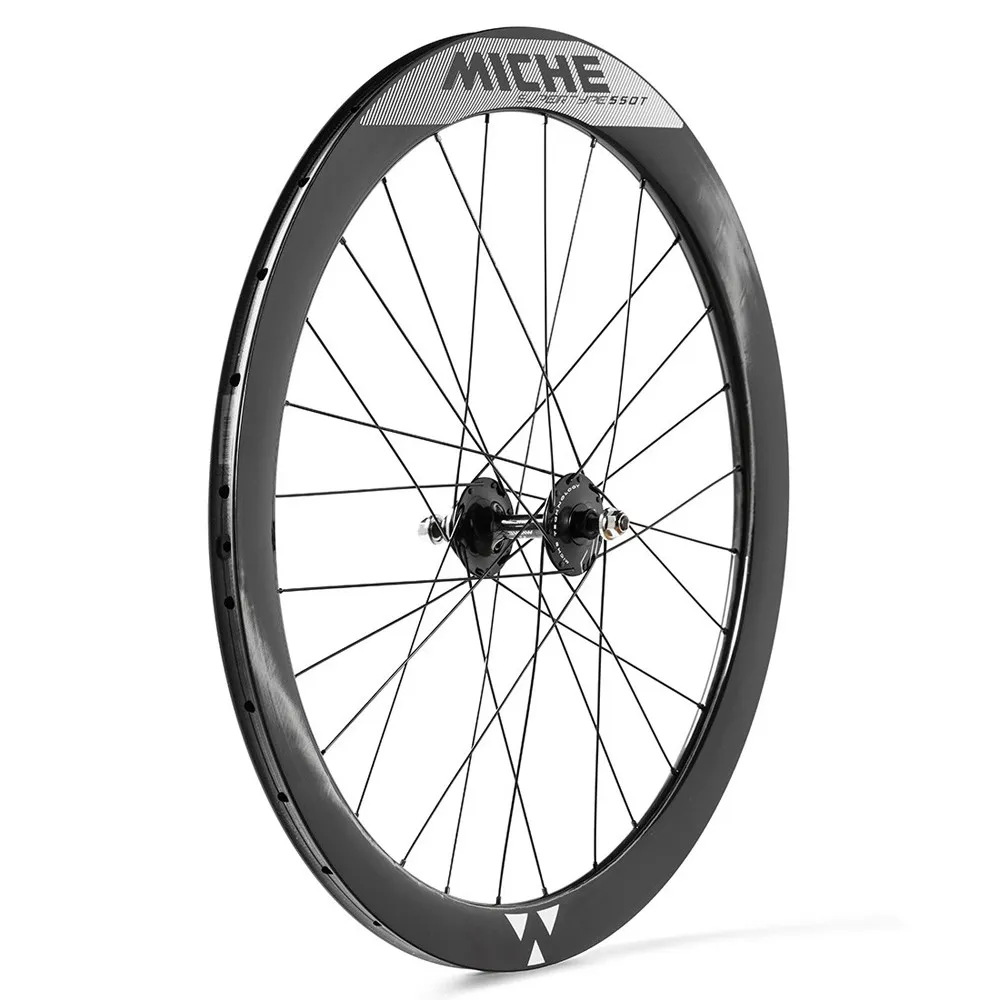 Miche Supertype 550 T Pista Landeveishjulsett, Black, 9 x 100/ 10 x 120mm, 1s Miche Supertype 550 T Pista Landeveishjulsett, Black, 9 x 100/ 10 x 120mm, 1s