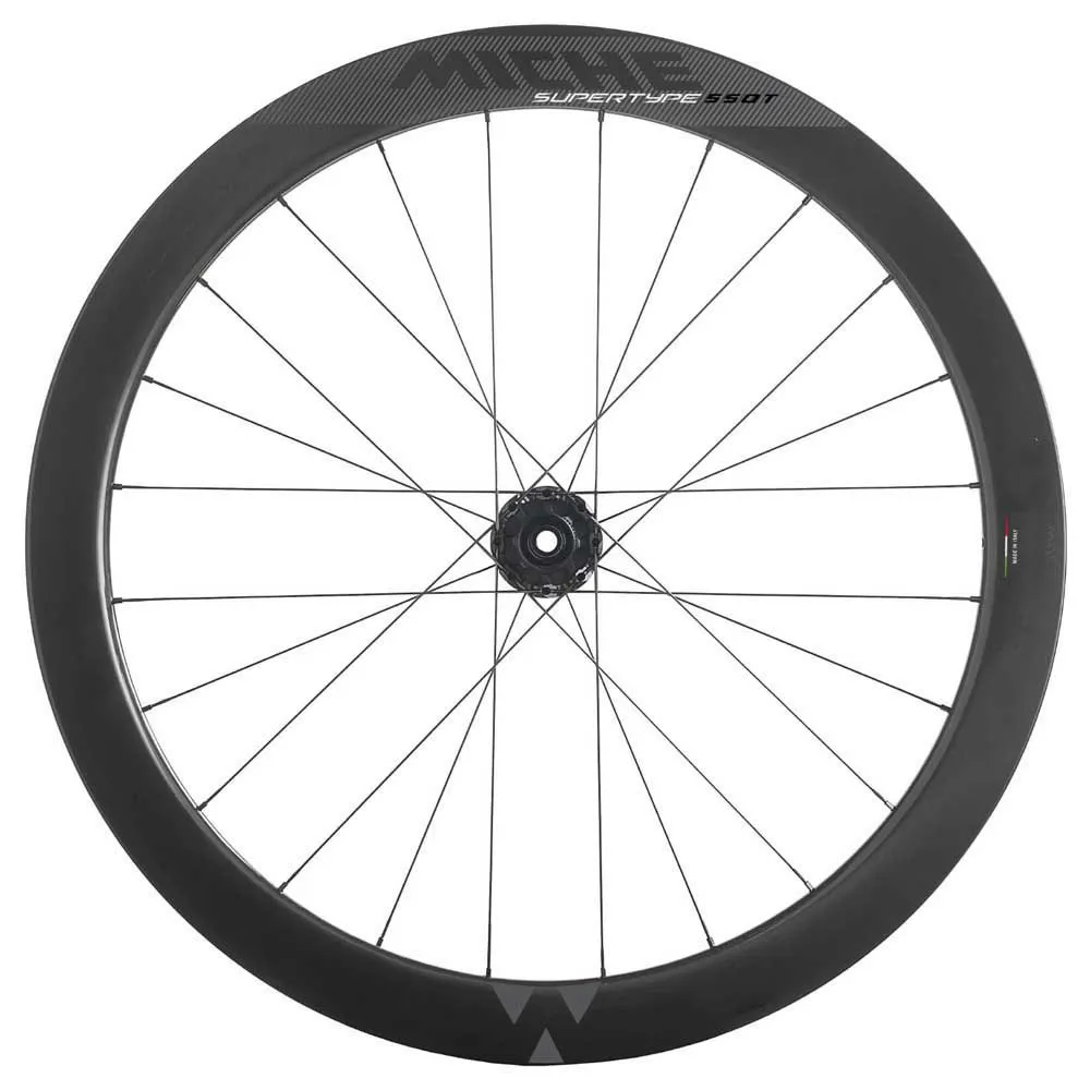 Miche Supertype 550tdx Disc Tubeless Landeveishjulsett, Black, 12 x 100/12 x 142mm, Shimano/Sram HG Miche Supertype 550tdx Disc Tubeless Landeveishjulsett, Black, 12 x 100/12 x 142mm, Shimano/Sram HG