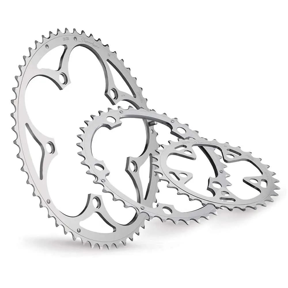 Miche Supertype Hg 135 Bcd Kjettingring, Silver, 42t, Shimano/Sram HG