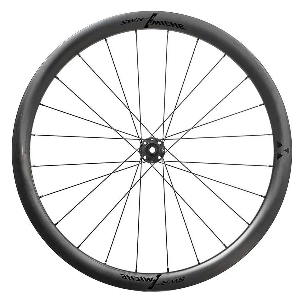 Miche Swr Evo 40 Mm Cl Disc Tubeless Landeveishjulsett, Black, 12 x 100/12 x 142mm, Sram XDR Miche Swr Evo 40 Mm Cl Disc Tubeless Landeveishjulsett, Black, 12 x 100/12 x 142mm, Sram XDR