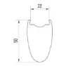Miche Swr Evo 50 Cl Disc Tubeless Landeveishjulsett