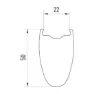 Miche Swr Evo 50 Mm Cl Disc Landeveishjulsett