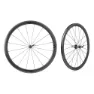 Miche Swr Rim 38 Tubeless Landeveishjulsett, Black, 9 x 100/10 x 130mm, Shimano/Sram HG
