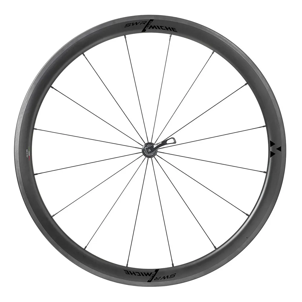 Miche Swr Rim Landeveishjulsett, Black, 9 x 100/10 x 130mm, Shimano/Sram HG Miche Swr Rim Landeveishjulsett, Black, 9 x 100/10 x 130mm, Shimano/Sram HG