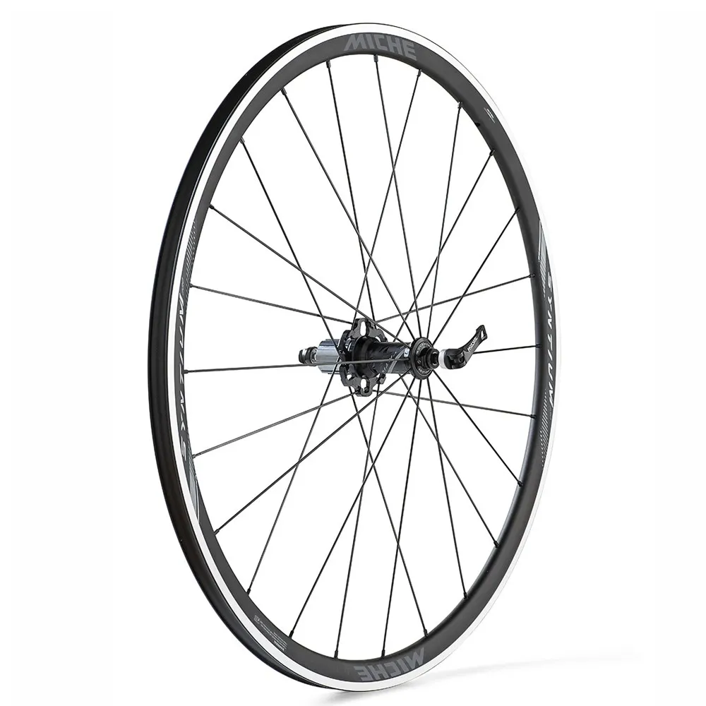 Miche Syntium Pro Tubeless Landeveishjulsett, Black, 9 x 100/10 x 130mm, Shimano/Sram HG Miche Syntium Pro Tubeless Landeveishjulsett, Black, 9 x 100/10 x 130mm, Shimano/Sram HG