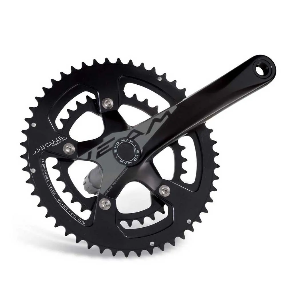 Miche Team Evo Max 11s Kranksett, Black, 170mm, 34-50t