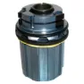Miche Ws X02 Free Hub Body With Road 700 9-11s Qr Freehub-kropp, Grey, One Size