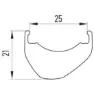 Miche Xm 45 Boost 29´´ Cl Disc Mtb-hjulsett