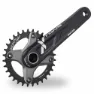 Miche Xtone 104 Bcd Kranksett Refurbished, Black, 172mm