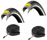 Michelin 2 Dekk + 2 Slanger Michelin Protek Max 700 x 35C Michelin 2 Dekk + 2 Slanger Michelin Protek Max 700 x 35C