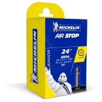 Michelin Airstop E4, 24 x 1,5 - 1,85" Bilventil Slange Michelin Airstop E4, 24 x 1,5 - 1,85" Bilventil Slange