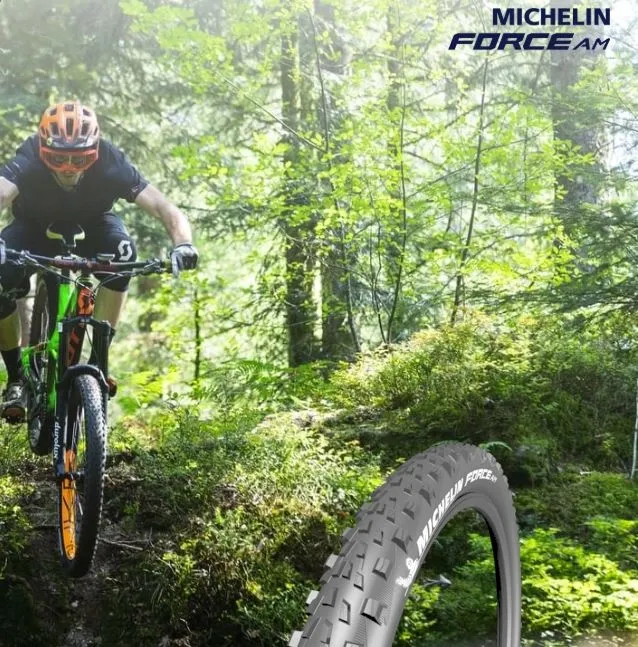 Michelin Force AM Performance 29" Dekk, Black, 29" x 2.35, Sykkeldekk