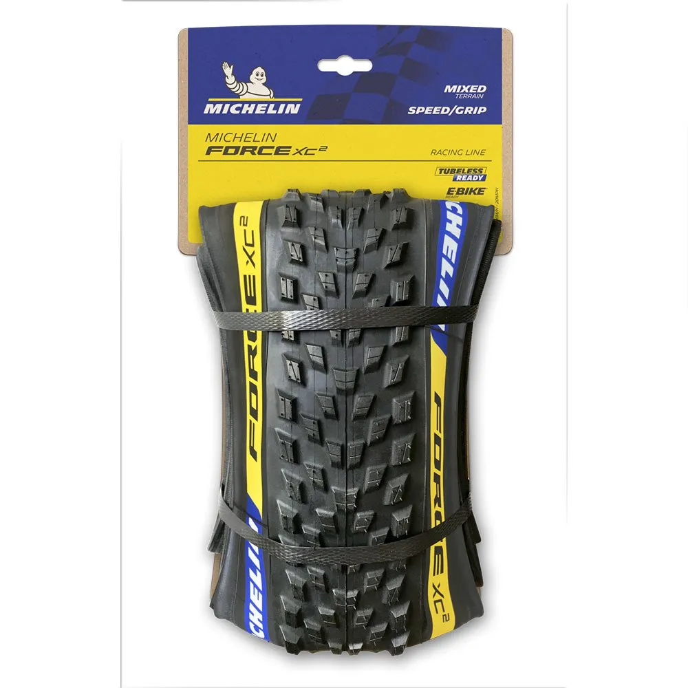 Michelin Force XC2 Racing Line Dekk, Sykkeldekk Michelin Force XC2 Racing Line Dekk, Sykkeldekk