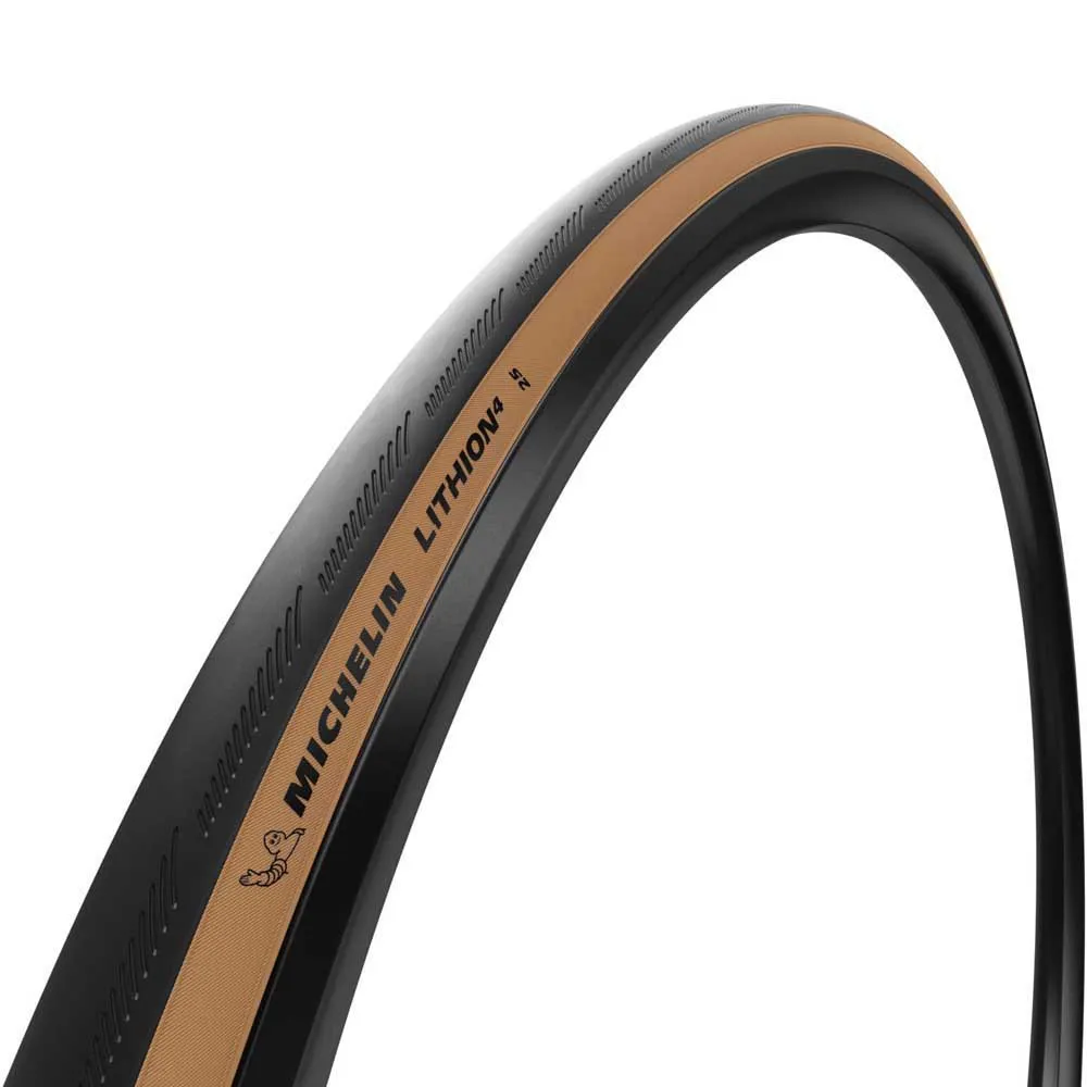 Michelin Lithion 4 Classic 60tpi 700c X 25 Racerdekk, Black, 700C x 25, Sykkeldekk