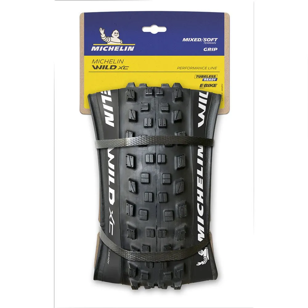 Michelin Wild Xc Performance Tubeless 29´´ X 2.25 Stiv Mtb-dekk, Sykkeldekk Michelin Wild Xc Performance Tubeless 29´´ X 2.25 Stiv Mtb-dekk, Sykkeldekk