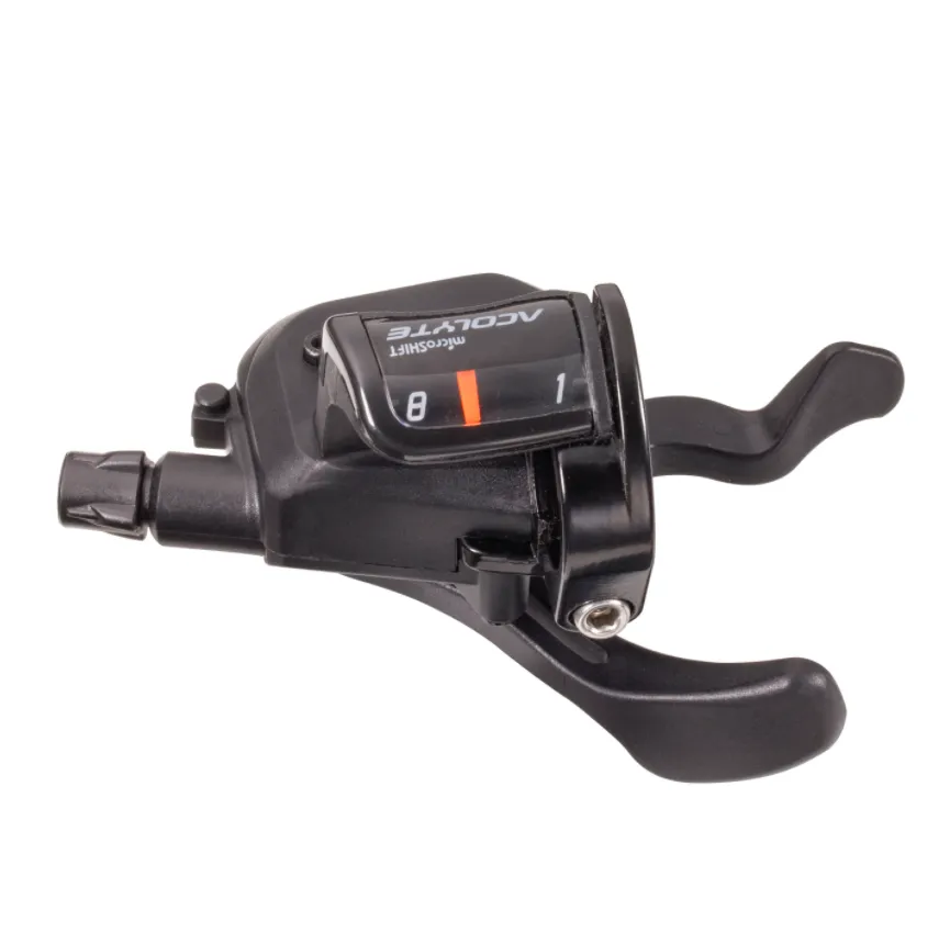 microSHIFT Acolyte Skiftegrep 1x8 Høyre, Svart