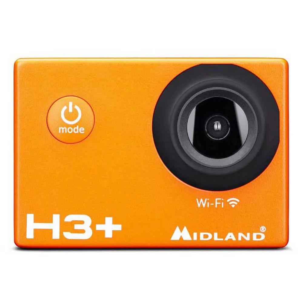 Midland H3+ Actionkamera, Orange, One Size