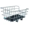 Mijnen Pieper Around College Wide Mesh Kurv, Silver, One Size