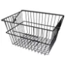 Mijnen Pieper City Wide Mesh Kurv, Black, One Size