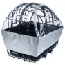 Mijnen Pieper Luna Rear Regnbeskyttelse, Black / clear, One Size