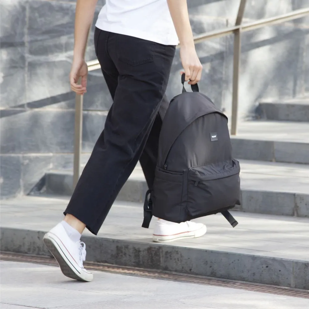 Milan 2-zip Urban Classic Shadow-serien Ryggsekk 22l, Black