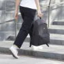 Milan 2-zip Urban Classic Shadow-serien Ryggsekk 22l, Black