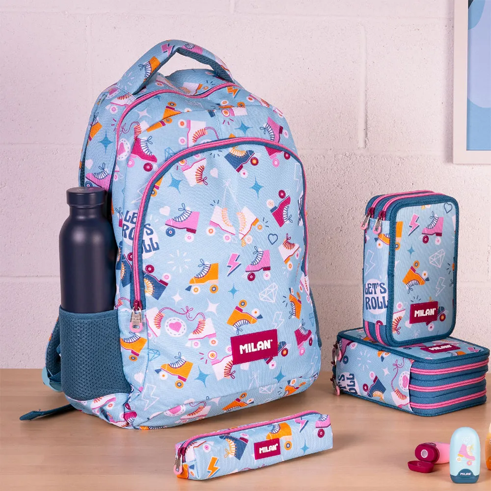 Milan 2 Zipped Skolesekk Med Hjul 2 Special Series 21l, Multicolor Milan 2 Zipped Skolesekk Med Hjul 2 Special Series 21l, Multicolor