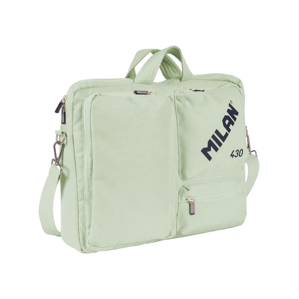 Milan 430 Siden 1918 Kolleksjon Laptopveske, Green