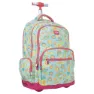 Milan 6 Zip Wheeled Frutikis Special Series 25l Ryggsekk Med Hjul, Green / orange