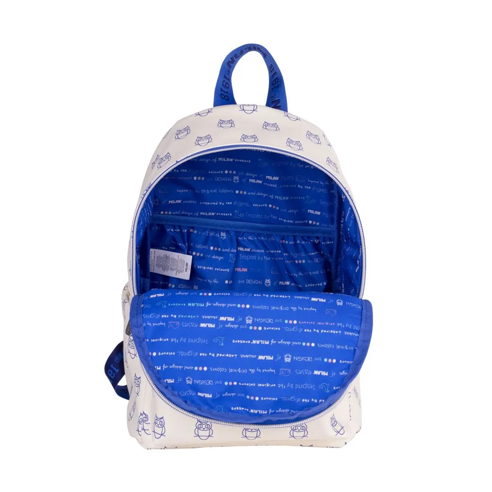 Milan Casual School 460 Siden 1918 Kolleksjon Ryggsekk 9.5l, Beige Milan Casual School 460 Siden 1918 Kolleksjon Ryggsekk 9.5l, Beige
