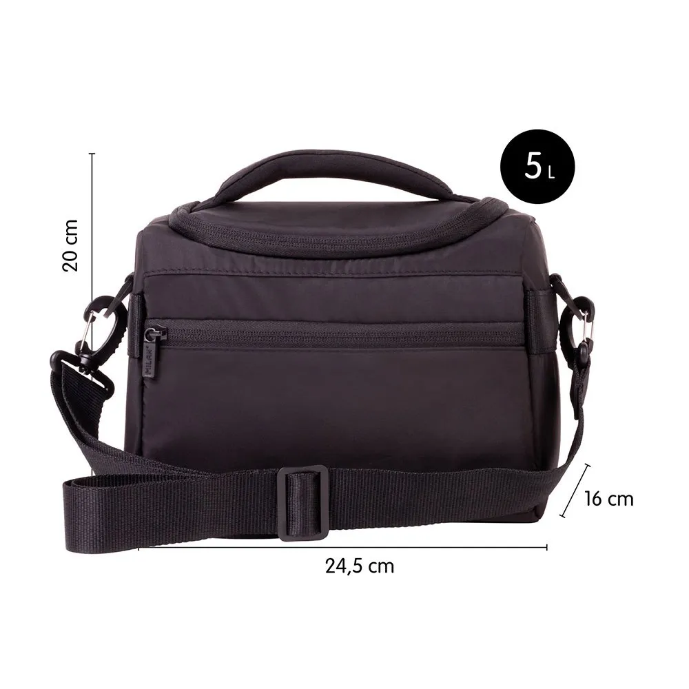 Milan Isotermisk Matveske Stor Kapasitet Shadow-serien 5l, Black