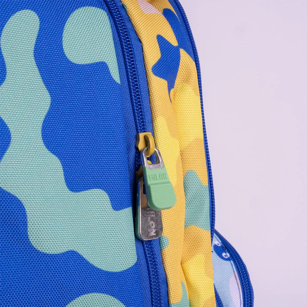 Milan Odyssey Special Series 6 Zip-ryggsekk Med Hjul 25l, Blue
