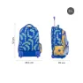 Milan Odyssey Special Series 6 Zip-ryggsekk Med Hjul 25l, Blue