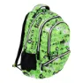 Milan Skolesekk Med 4 Glidelåser Tandem 2 Spesialserie 25l, Multicolor