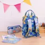 Milan Skolesekk Med Rom Odyssey Spesialserie 9.5l 2l, Blue