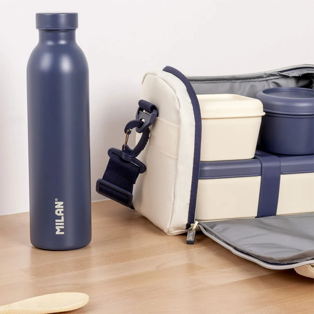 Milan Stor Kapasitet 430 Kolleksjon Lunsjpose Siden 1918 5l, Beige