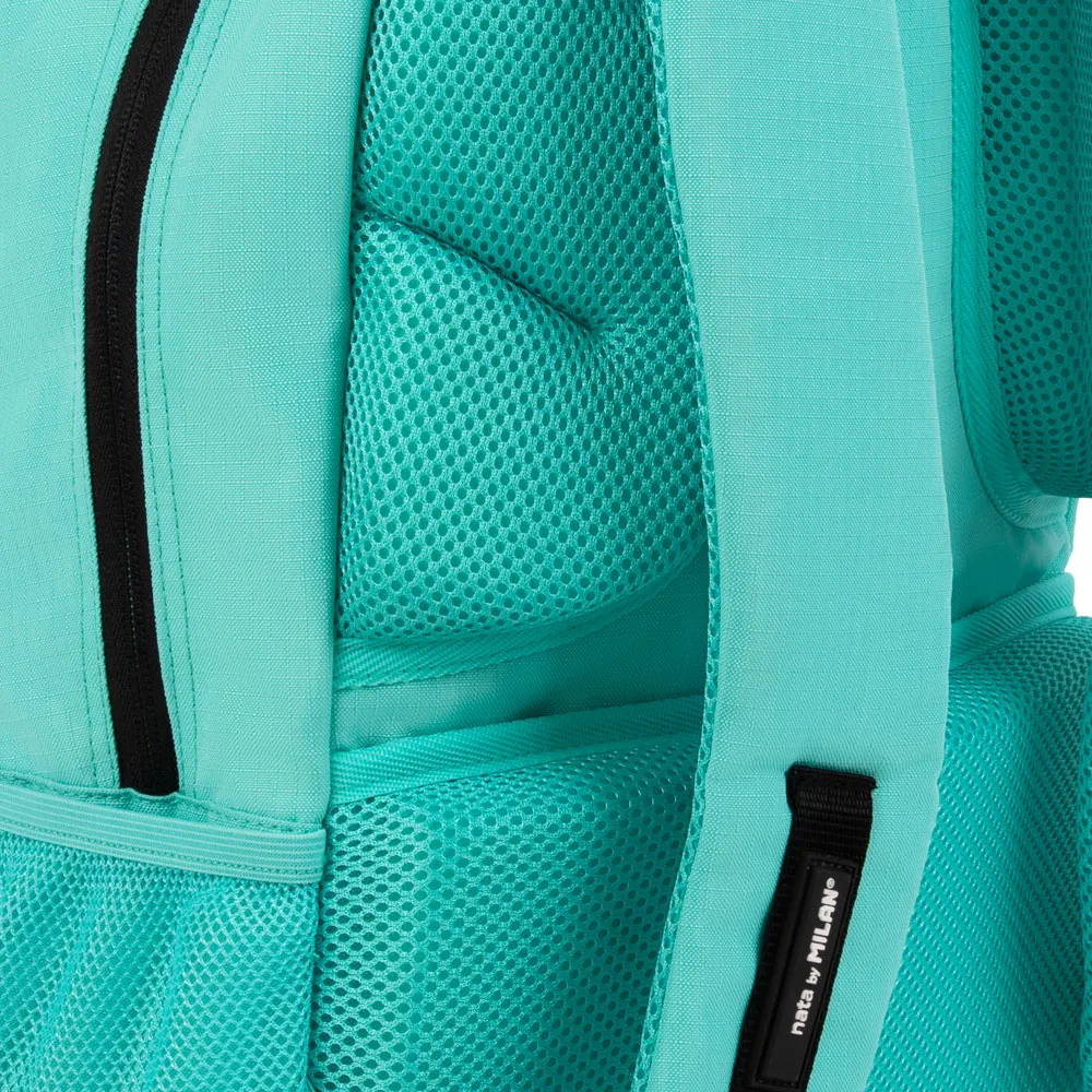 Milan Sunset 4 Zip School 25l Ryggsekk, Green Milan Sunset 4 Zip School 25l Ryggsekk, Green