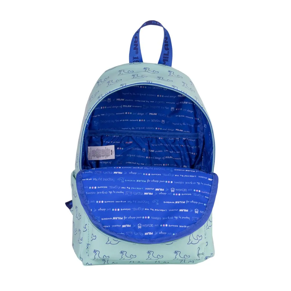 Milan Uformell Skole 460 Siden 1918 Samling Ryggsekk 9.5l, Green Milan Uformell Skole 460 Siden 1918 Samling Ryggsekk 9.5l, Green