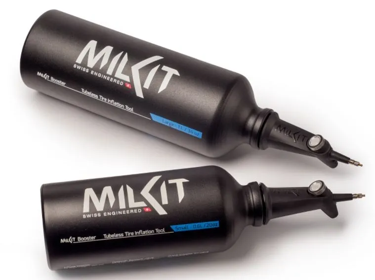 milKit Booster Inflator, Black, One Size