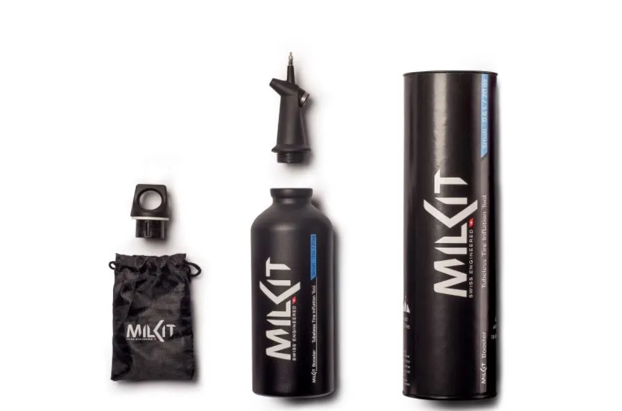 milKit Booster Inflator, Black, One Size