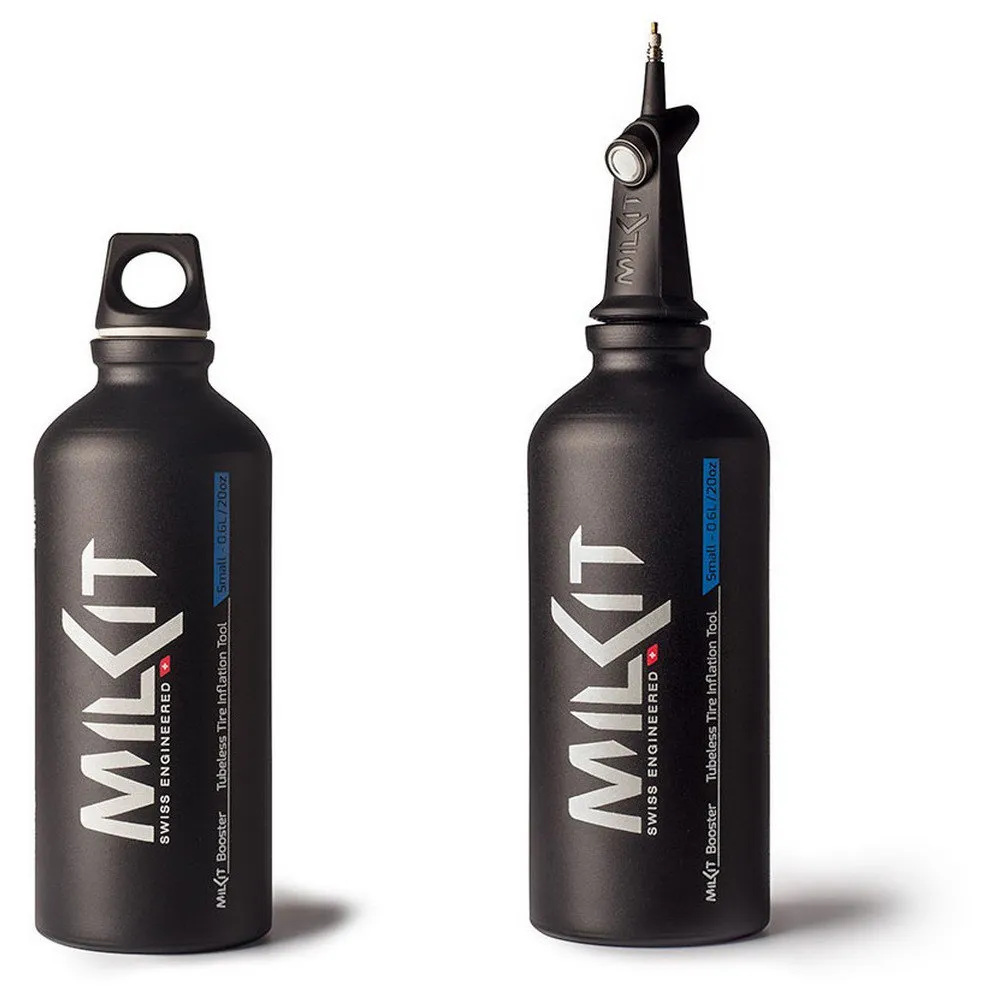 milKit Booster Inflator, Black, One Size