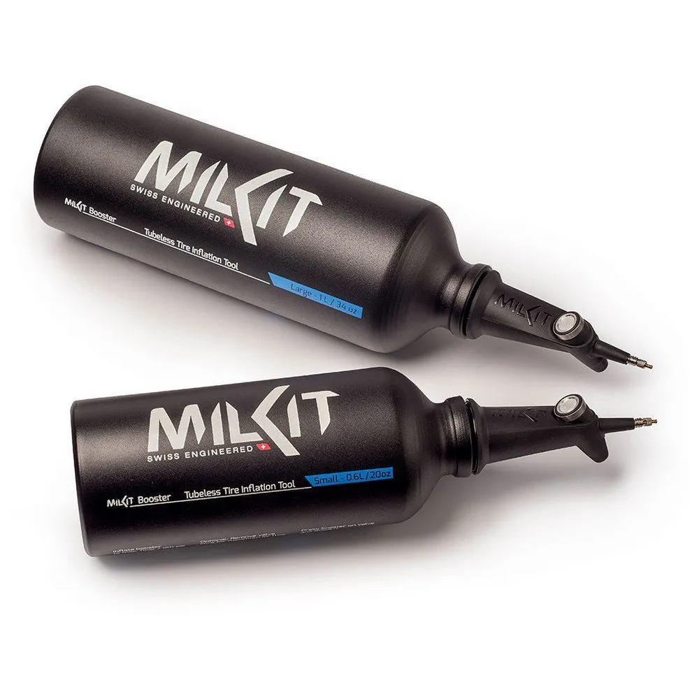 milKit Booster Inflator, Black, One Size