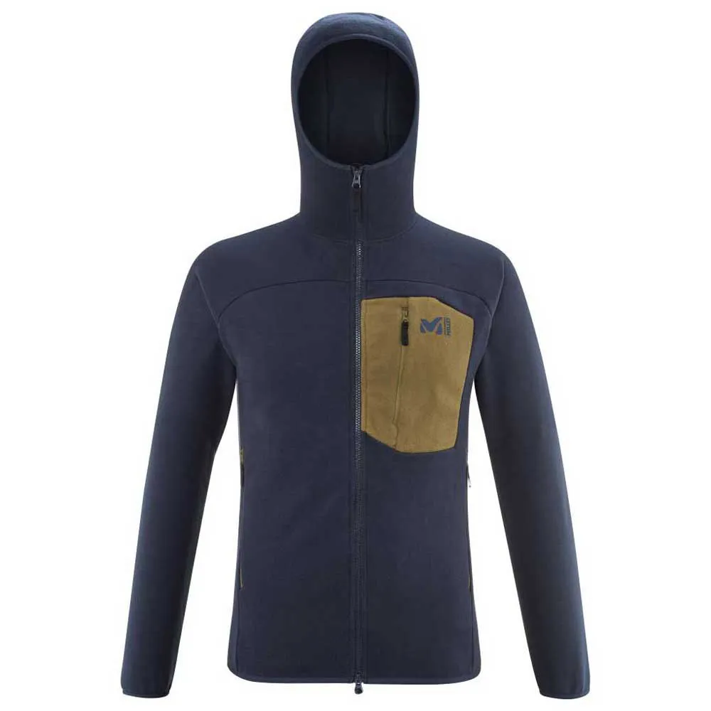 Millet Abrasion Fleecejakke Med Full Glidelås, Saphir Millet Abrasion Fleecejakke Med Full Glidelås, Saphir