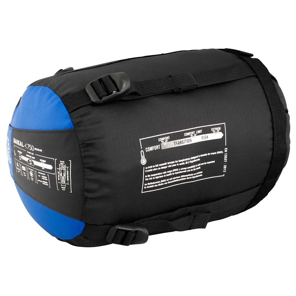 Millet Baikal 750 5-10°c Sovepose, Sky diver, Right Zipper
