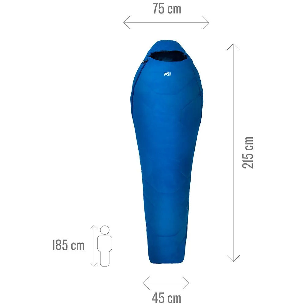 Millet Baikal 750 5-10°c Sovepose, Sky diver, Right Zipper