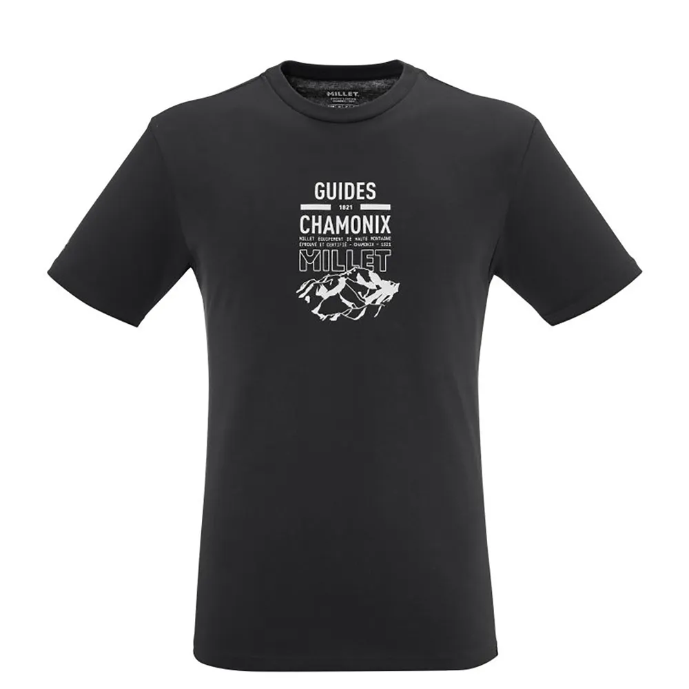 Millet Cdg Chamonix Logo Kortarmet T-skjorte