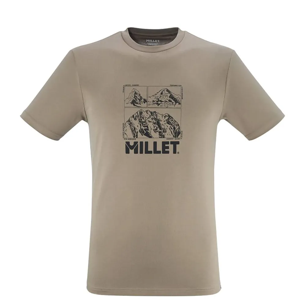 Millet Chammonix Logo Kortarmet T-skjorte