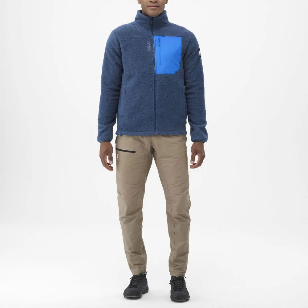 Millet Cimaï Sherpa Fleecejakke Med Full Glidelås Refurbished, Dark denim Millet Cimaï Sherpa Fleecejakke Med Full Glidelås Refurbished, Dark denim