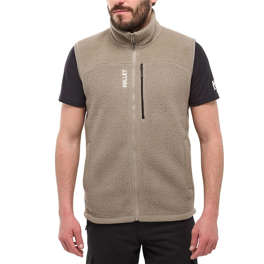 Millet Cimaï Sherpa Vest Fleecejakke Med Full Glidelås Millet Cimaï Sherpa Vest Fleecejakke Med Full Glidelås