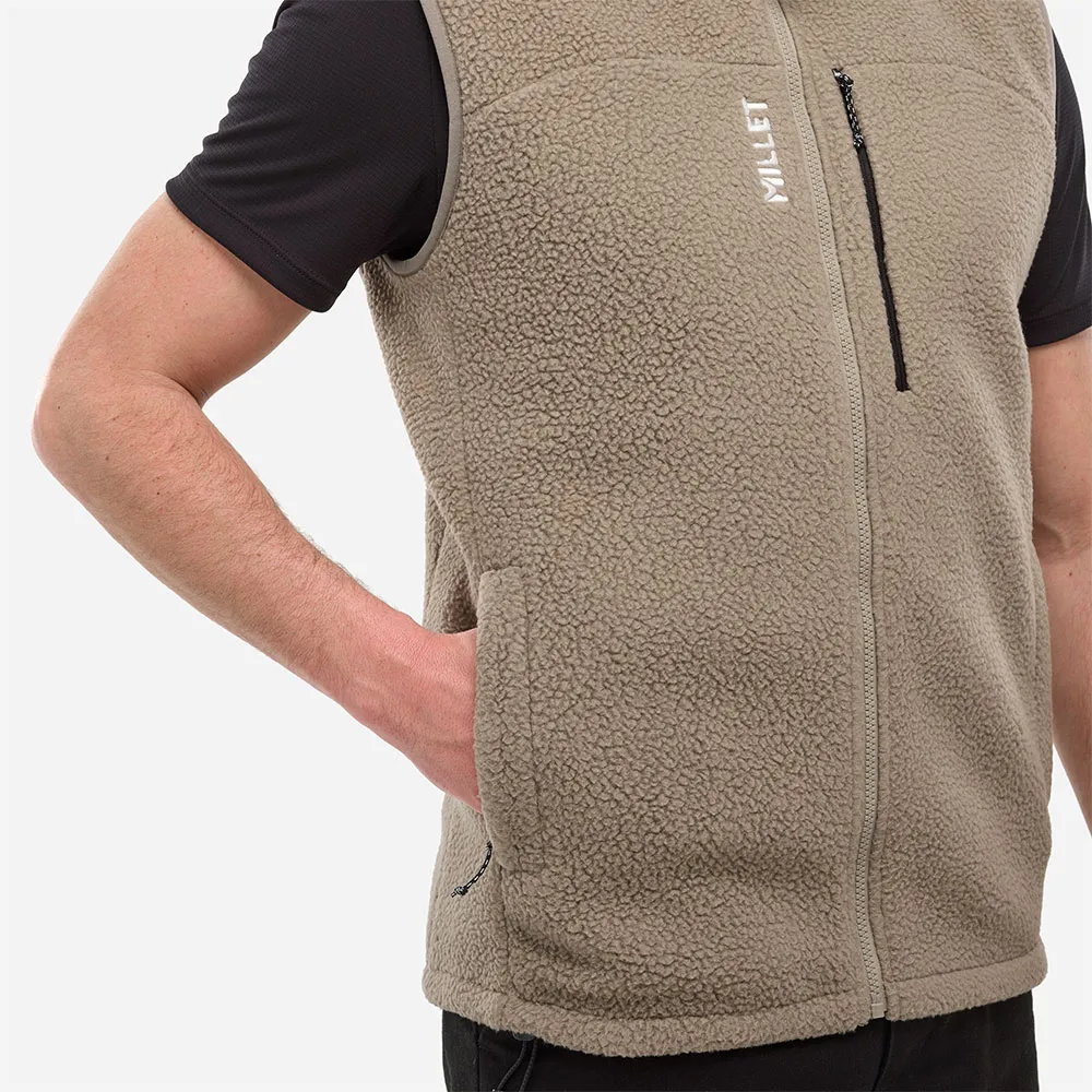 Millet Cimaï Sherpa Vest Fleecejakke Med Full Glidelås Millet Cimaï Sherpa Vest Fleecejakke Med Full Glidelås